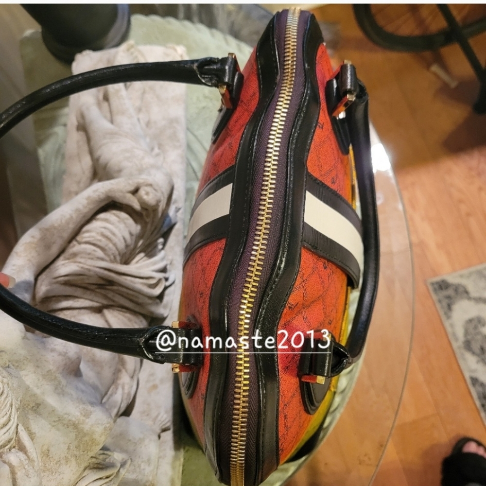 L.A.M.B. by Gwen Stefani Montego Rasta Ombre Handbag Luxury Designer Bag #608 - Picture 4 of 16